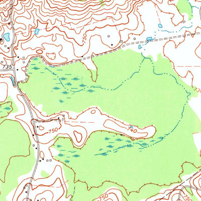 United States Geological Survey Glasgow North, KY (1973, 24000-Scale) digital map
