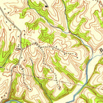 United States Geological Survey Glasgow South, KY (1953, 24000-Scale) digital map