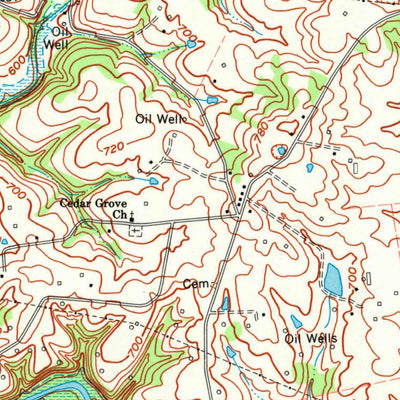 United States Geological Survey Glasgow South, KY (1973, 24000-Scale) digital map