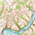 United States Geological Survey Glasgow South, KY (1973, 24000-Scale) digital map
