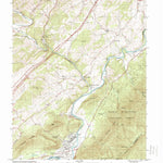 United States Geological Survey Glasgow, VA (1999, 24000-Scale) digital map