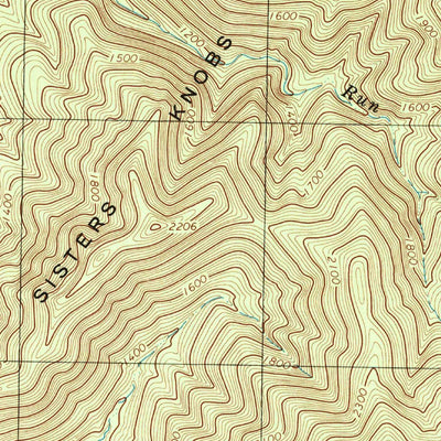 United States Geological Survey Glasgow, VA (1999, 24000-Scale) digital map
