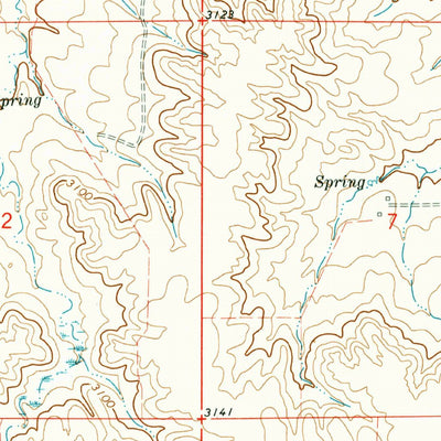 United States Geological Survey Glass Hill, MT (1973, 24000-Scale) digital map