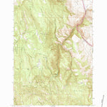 United States Geological Survey Glass Hill, OR (1965, 24000-Scale) digital map