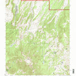 United States Geological Survey Glass Mountain, CA (1994, 24000-Scale) digital map