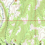 United States Geological Survey Glass Mountain, CA (1994, 24000-Scale) digital map