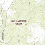United States Geological Survey Glass Mountain, CA (2021, 24000-Scale) digital map