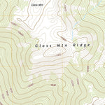 United States Geological Survey Glass Mountain, CA (2021, 24000-Scale) digital map
