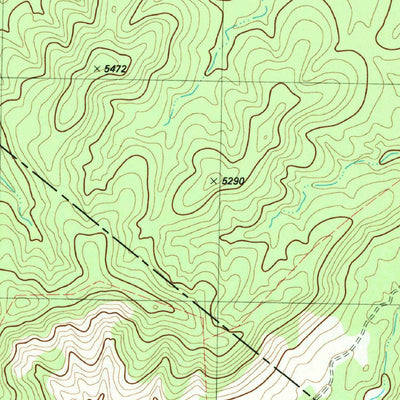 United States Geological Survey Glass Mountain Ranch, TX (1983, 24000-Scale) digital map