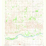 United States Geological Survey Glass Mountains NE, OK (1969, 24000-Scale) digital map