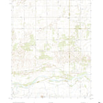 United States Geological Survey Glass Mountains NE, OK (2022, 24000-Scale) digital map