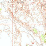 United States Geological Survey Glass Mountains NW, OK (1969, 24000-Scale) digital map