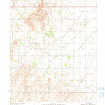 United States Geological Survey Glass Mountains, OK (1969, 24000-Scale) digital map