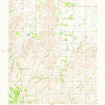 United States Geological Survey Glass Mountains SW, OK (1969, 24000-Scale) digital map