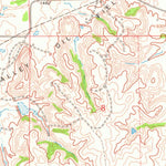 United States Geological Survey Glass Mountains SW, OK (1969, 24000-Scale) digital map