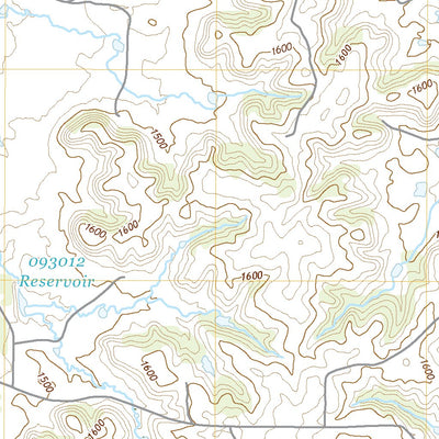 United States Geological Survey Glass Mountains SW, OK (2022, 24000-Scale) digital map