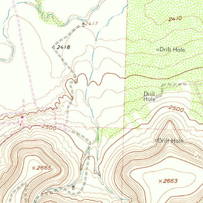 United States Geological Survey Glass Ranch, TX (1963, 24000-Scale) digital map