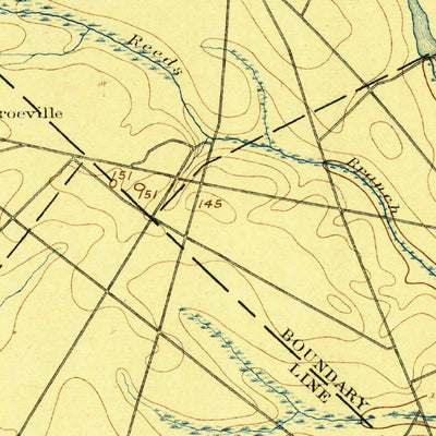 United States Geological Survey Glassboro, NJ (1898, 62500-Scale) digital map