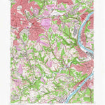 United States Geological Survey Glassport, PA (1960, 24000-Scale) digital map