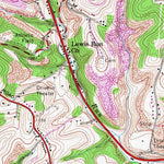 United States Geological Survey Glassport, PA (1960, 24000-Scale) digital map