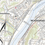 United States Geological Survey Glassport, PA (2023, 24000-Scale) digital map
