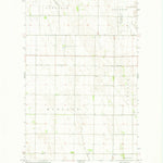 United States Geological Survey Glasston NE, ND (1971, 24000-Scale) digital map
