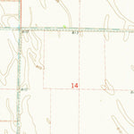 United States Geological Survey Glasston NE, ND (1971, 24000-Scale) digital map