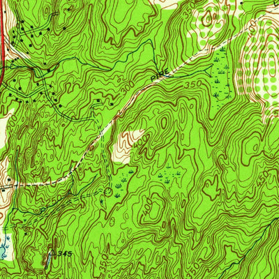 United States Geological Survey Glastonbury, CT (1953, 24000-Scale) digital map