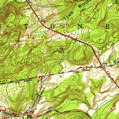 United States Geological Survey Glastonbury, CT (1953, 31680-Scale) digital map