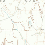 United States Geological Survey Glazier, TX (1972, 24000-Scale) digital map