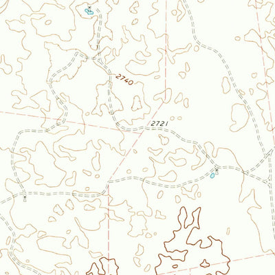 United States Geological Survey Glazier, TX (1972, 24000-Scale) digital map