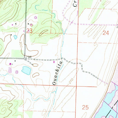 United States Geological Survey Gleason, AR (1991, 24000-Scale) digital map