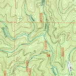 United States Geological Survey Gleason Mountain, WA-ID (1996, 24000-Scale) digital map