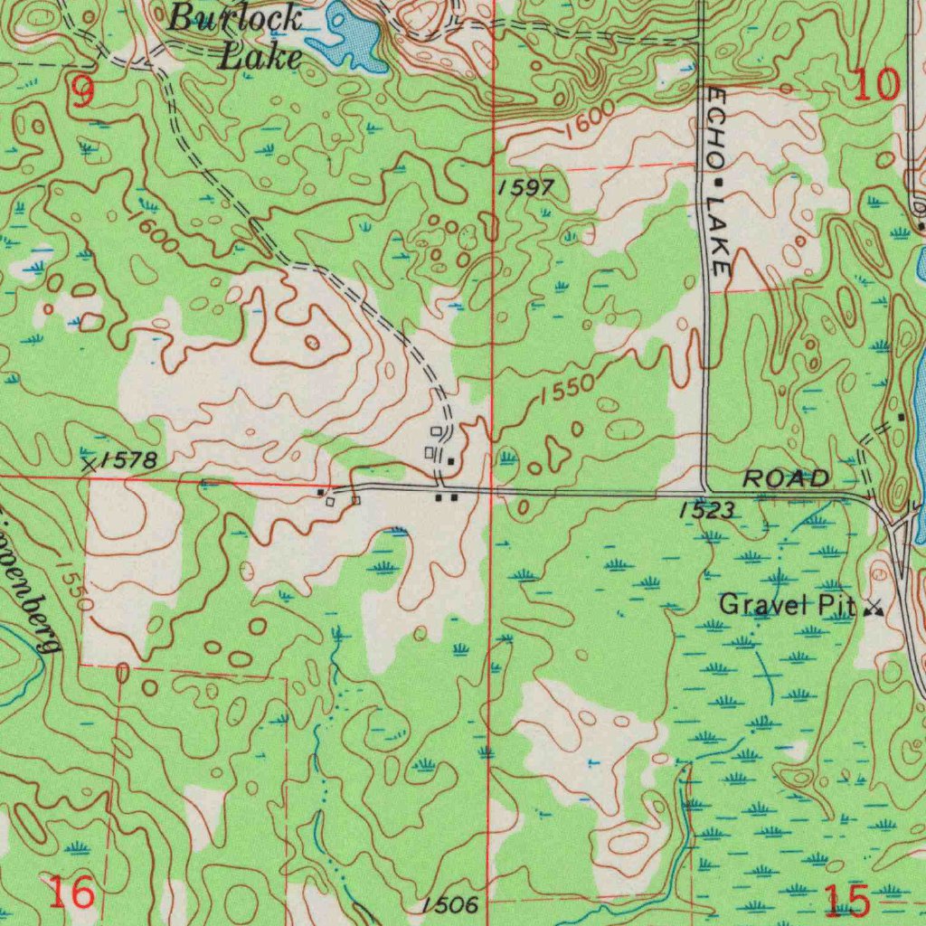 Gleason, WI (1973, 24000-Scale) Map by United States Geological Survey ...