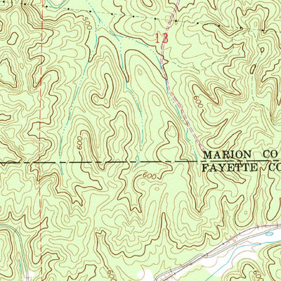 United States Geological Survey Glen Allen, AL (1967, 24000-Scale) digital map