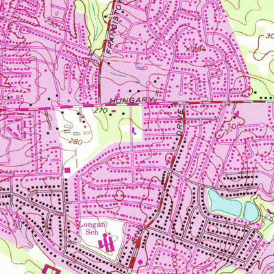 United States Geological Survey Glen Allen, VA (1963, 24000-Scale) digital map