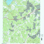 United States Geological Survey Glen Alpine, NC (1994, 24000-Scale) digital map