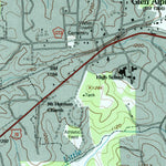United States Geological Survey Glen Alpine, NC (1994, 24000-Scale) digital map