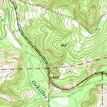 United States Geological Survey Glen Alta, GA (1955, 24000-Scale) digital map