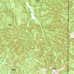 United States Geological Survey Glen Alta, GA (1955, 24000-Scale) digital map