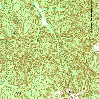 United States Geological Survey Glen Alta, GA (1955, 24000-Scale) digital map