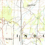 United States Geological Survey Glen Canyon Dam, AZ (1984, 100000-Scale) digital map