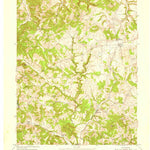 United States Geological Survey Glen Dean, KY (1953, 24000-Scale) digital map