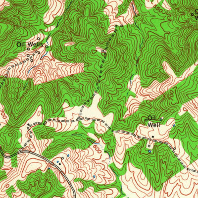 United States Geological Survey Glen Dean, KY (1963, 24000-Scale) digital map