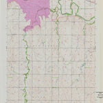 United States Geological Survey Glen Elder South, KS (1953, 24000-Scale) digital map