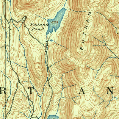 United States Geological Survey Glen Falls, NY (1895, 62500-Scale) digital map