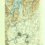 United States Geological Survey Glen Falls, NY (1938, 62500-Scale) digital map
