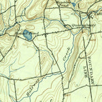 United States Geological Survey Glen Falls, NY (1938, 62500-Scale) digital map
