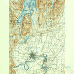 United States Geological Survey Glen Falls, NY (1947, 62500-Scale) digital map