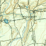 United States Geological Survey Glen Falls, NY (1947, 62500-Scale) digital map